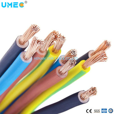 450/750v IEC 60227 01 стандарт 1x4mm2-7/0.84mm ПВХ толщина 0.8mm Электрические провода