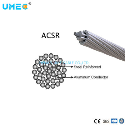 Провод ACSR с алюминиевым проводником и стальным сердечником, усиленный, для собак Зимбабве, 100 мм², 6+7 прядей